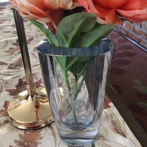Swedish STROMBERGSHYTTAN Vintage Crystal Vase